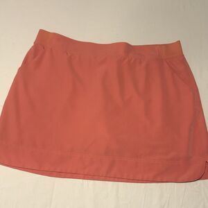 32 Degrees Cool Skort XXL Coral Orange Athletic Golf Tennis Skort